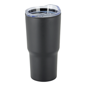 590ml Stainless Steel Mug With Clear Lid