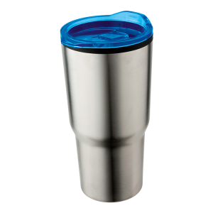 590ml Stainless Steel Mug With Clear Lid