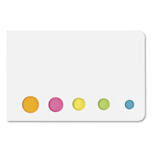 Holder with Sticky Notes