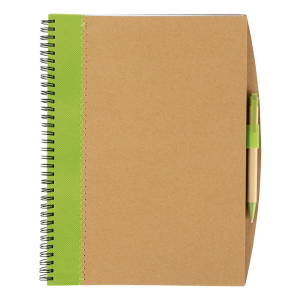 Recycled Cardboard Notebook With Pen