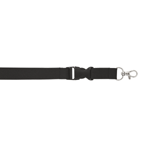Woven Lanyard with Plastic Buckle