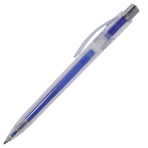 Translucent Ballpoint Pen with Coloured Refill