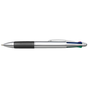 4 Colour Ballpoint Pen with Rubber Grip