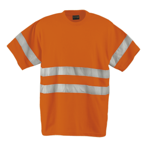 150g Poly Cotton Safety T-Shirt with tape