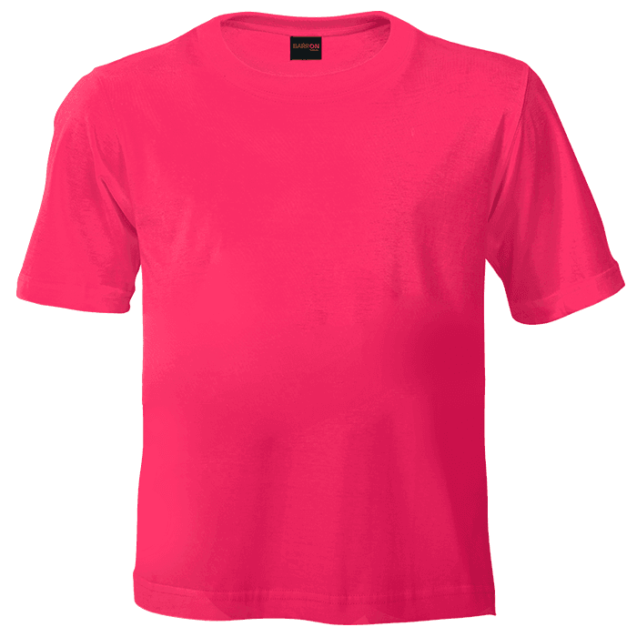 145g Crew Neck T-Shirt Kiddies – Bright Pink, 3 To 4 – Corpmerch
