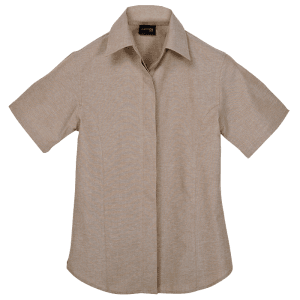 Oxford Blouse Short Sleeve Ladies