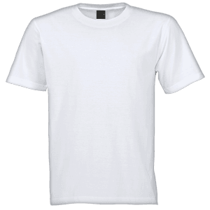 145g Barron Crew Neck T-Shirt – Optic White, 4XL – Corpmerch
