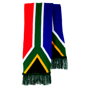 South African Flag Supporter Scarf