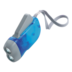Dynamo Torch with 2 LED Lights
